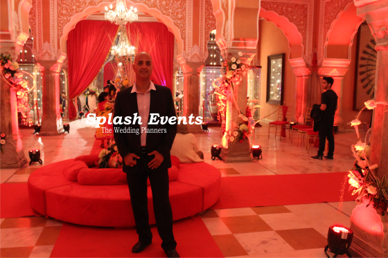 Wedding decoration by Splash Events in City Palace Jaipur
